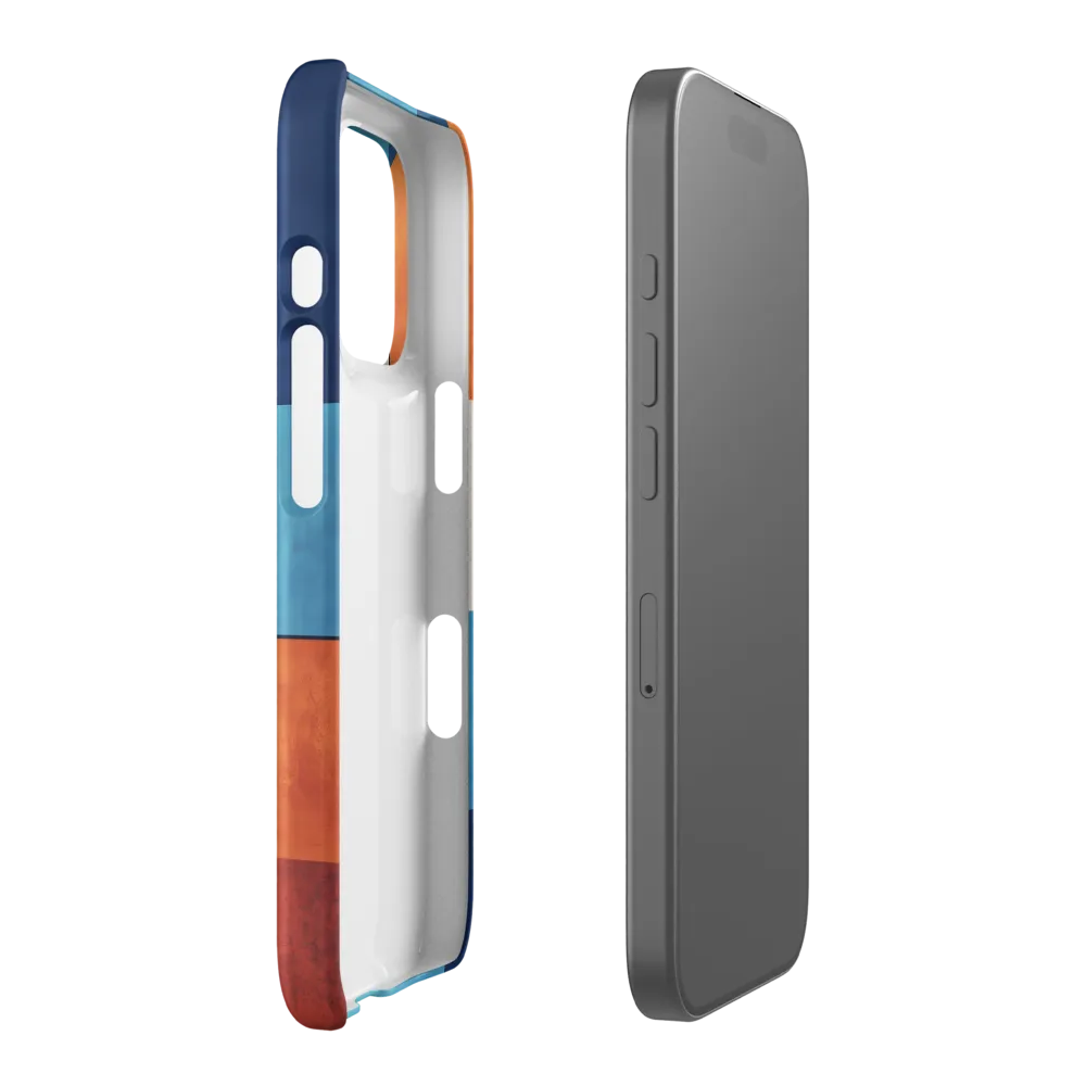 Geometric Harmony in Color | Phone Case |  16 Pro | Snap Case | Matte