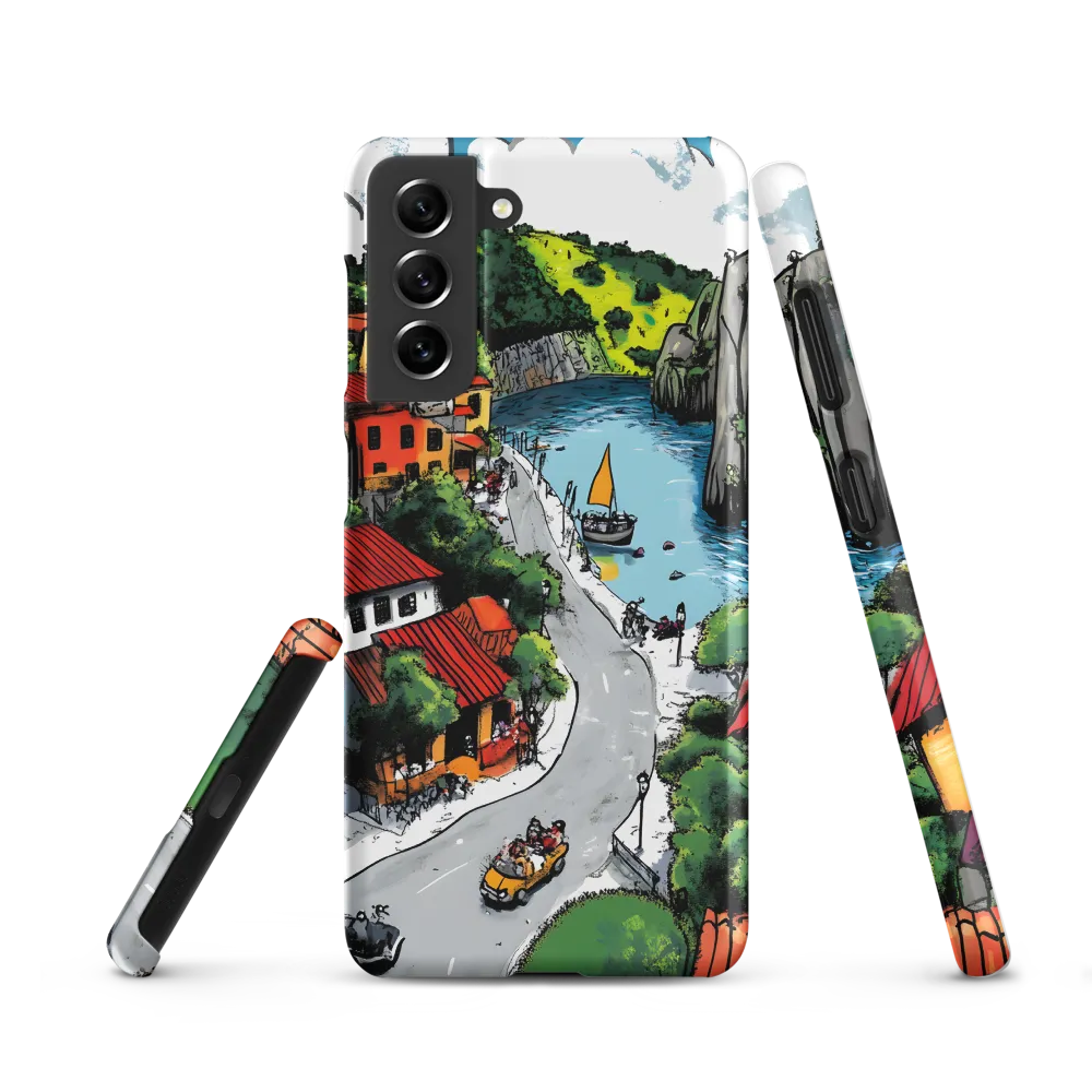 Whimsical Village by the Water