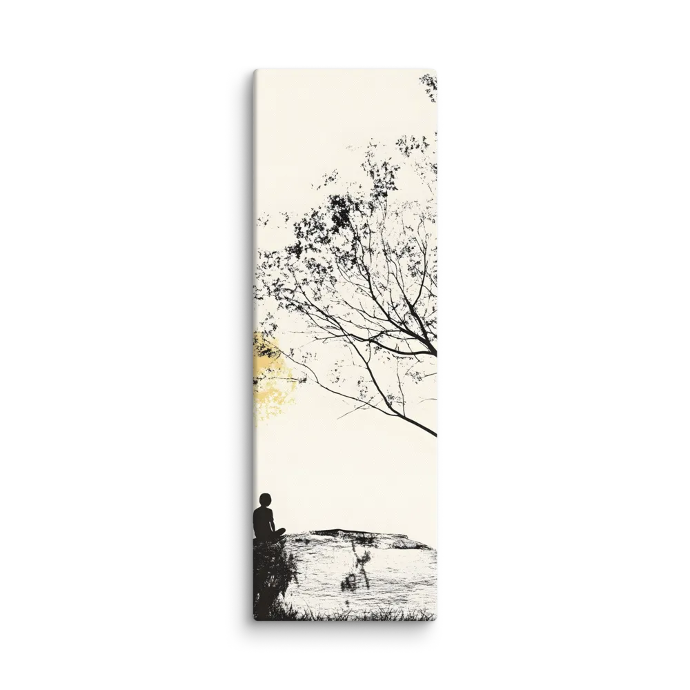 Whispers of Solitude | Canvas | 12″×36″