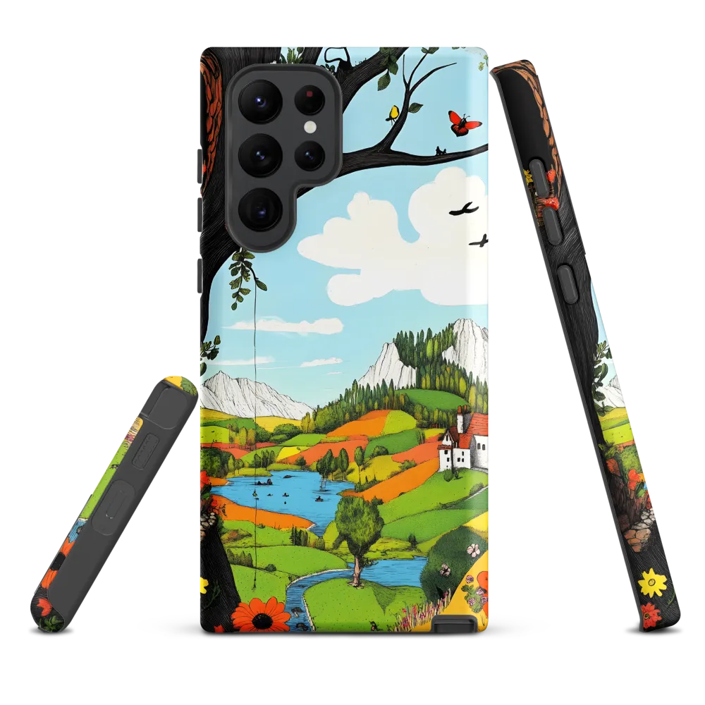 Whimsical Harmony in Nature | Phone Case |  S22 Ultra | Tough Case | Matte