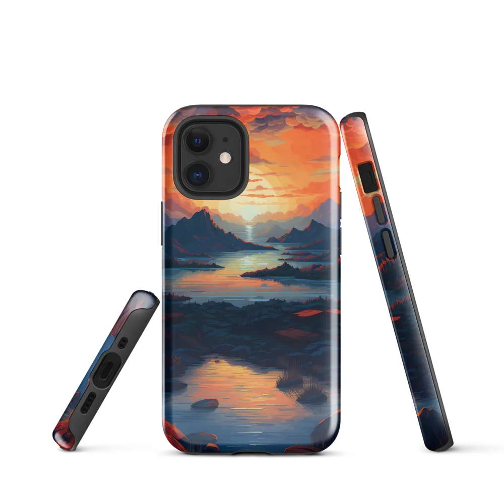 Ethereal Evening: A Digital Dusk