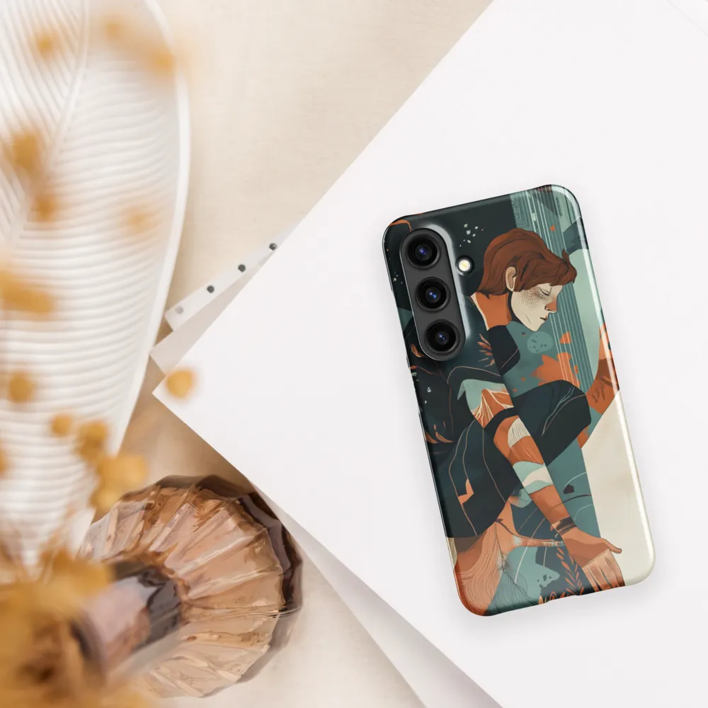 Harmony in Contemplation | Phone Case |  S24 | Snap Case | Glossy