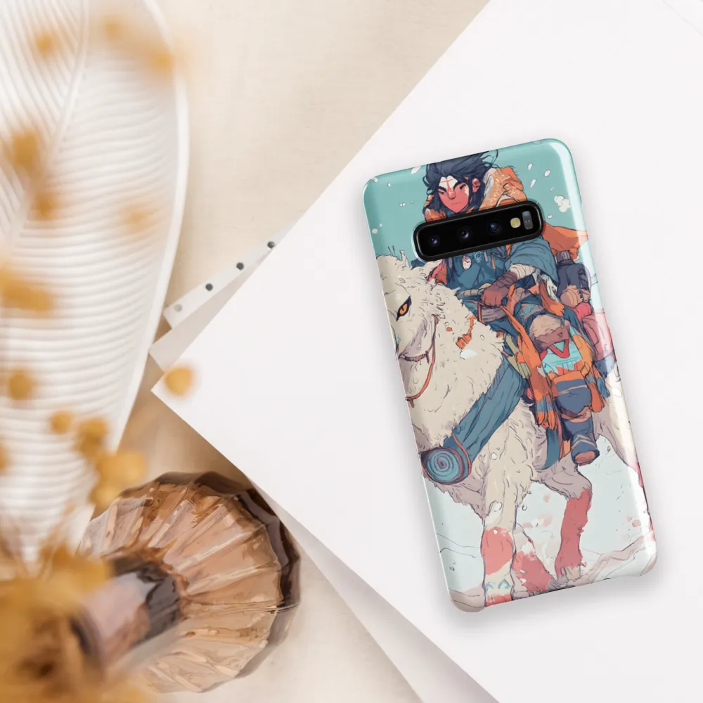 Journey through the Frost | Phone Case |  S10 Plus | Snap Case | Glossy