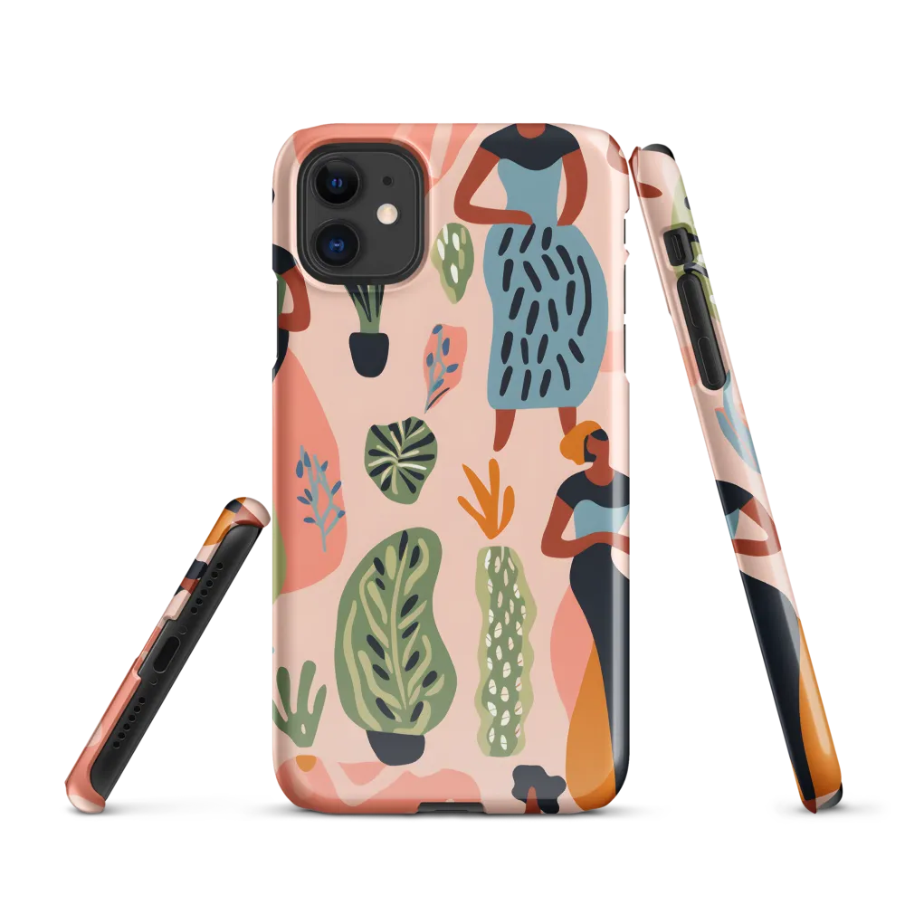 Harmony of Nature and Femininity | Phone Case |  11 | Snap Case | Glossy