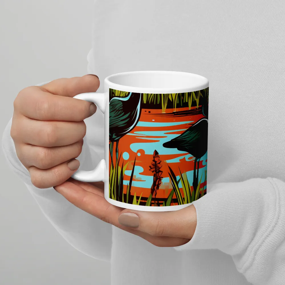 Marshland Symphony | Mug with White inside | 11 oz