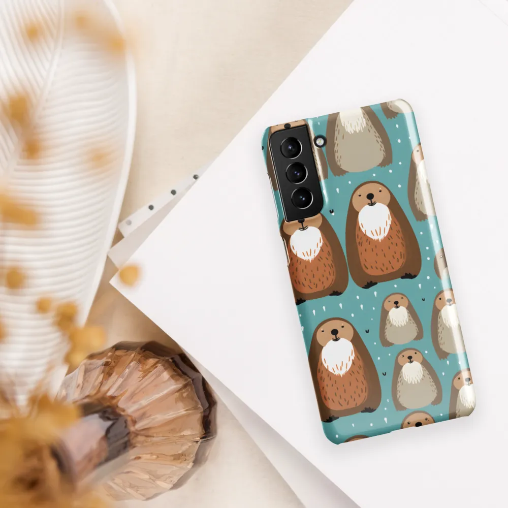 Whimsical Otter Pattern
