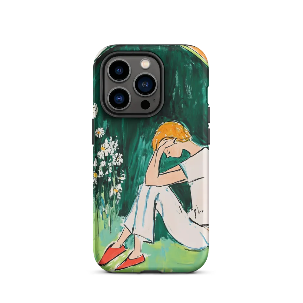 Silent Sorrow | Phone Case |  14 Pro | Tough Case | Matte