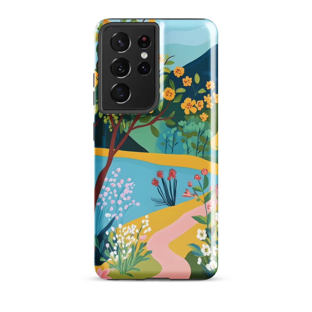 Blossoms by the Tranquil Waters