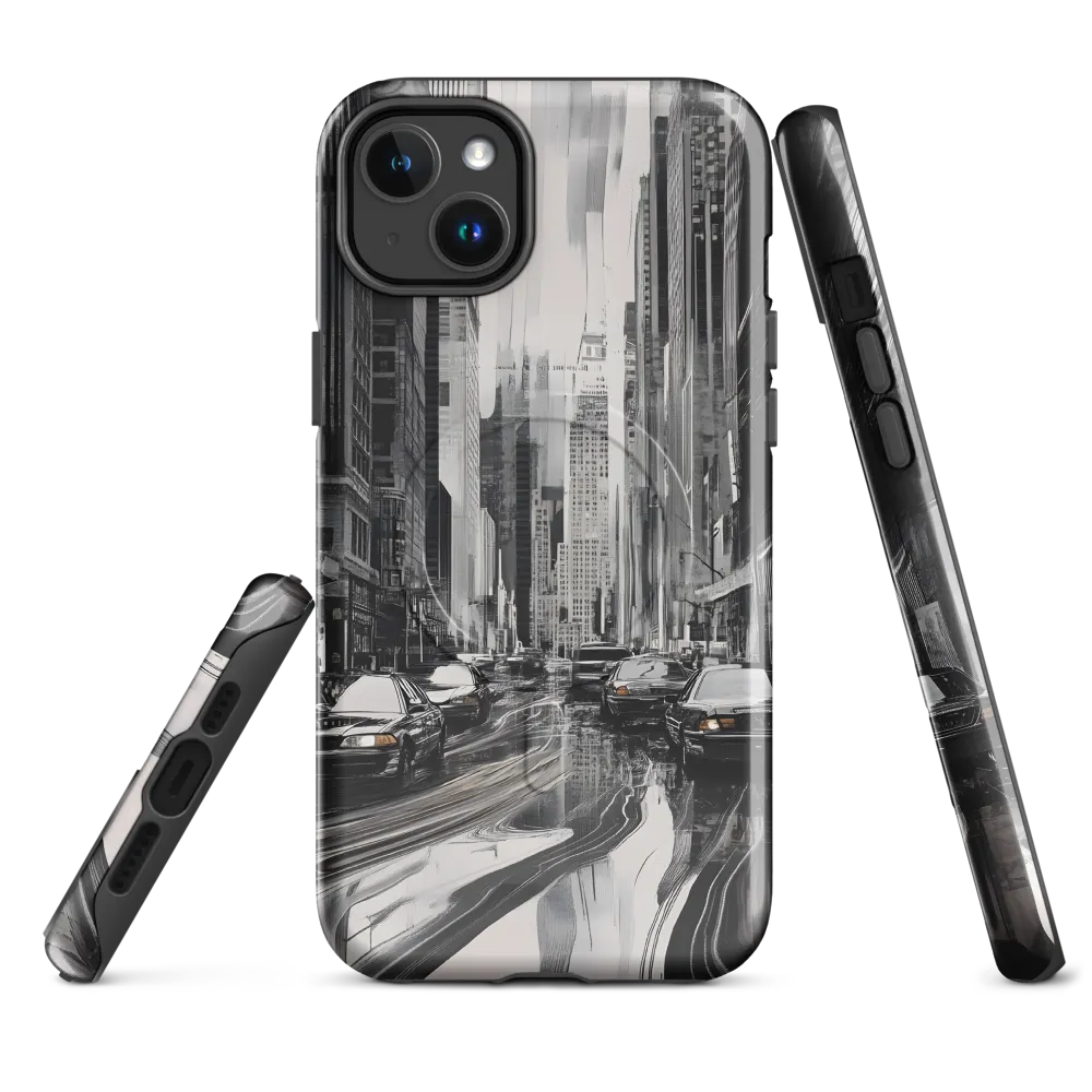 Reflections of Urban Life | Phone Case |  14 Plus | MagSafe® Tough Case | Glossy