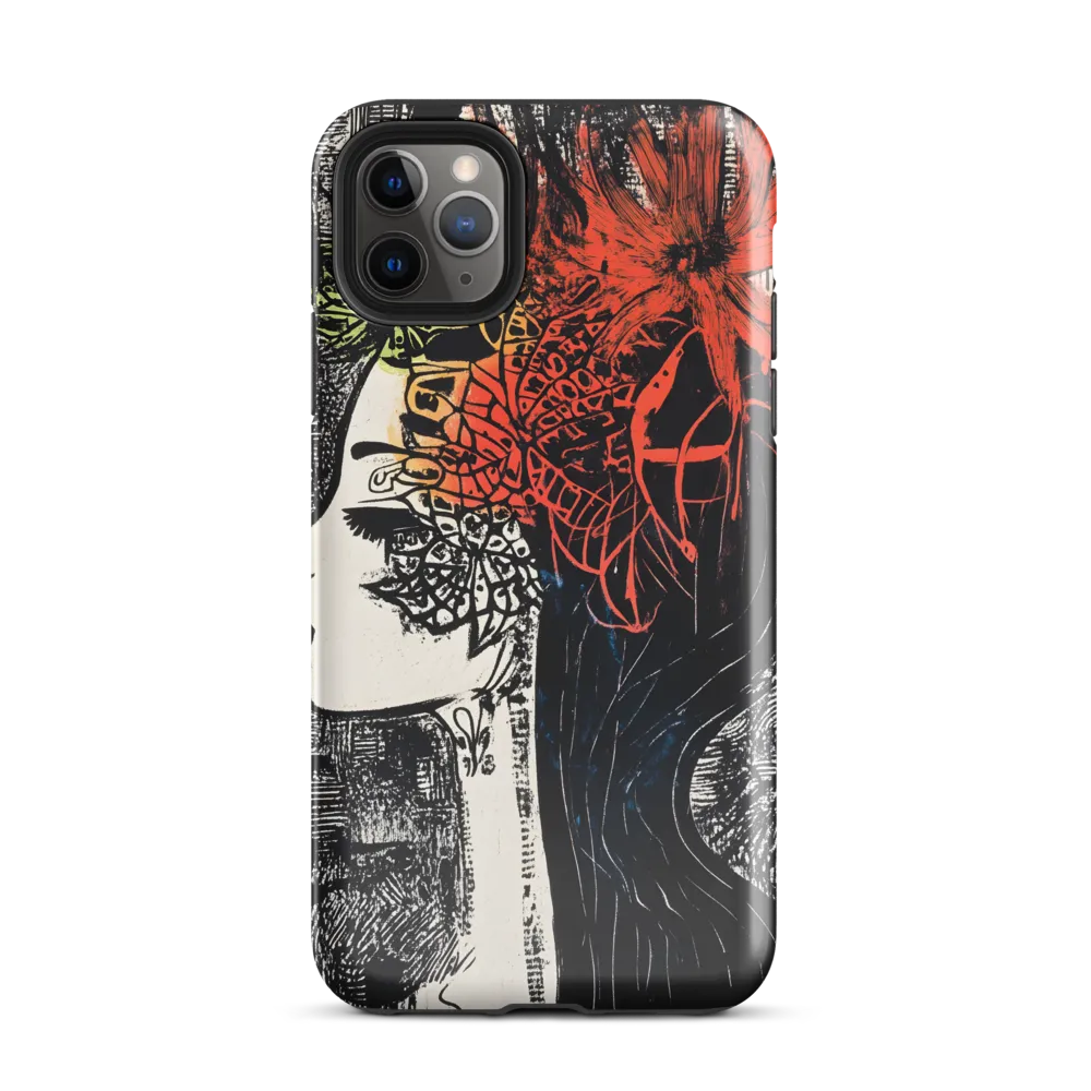 Harmonious Flora: A Portrait of Nature | Phone Case |  11 Pro Max | Tough Case | Glossy