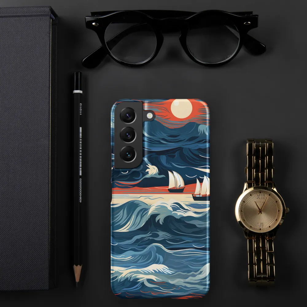 Ocean Whispers: A Voyage at Dusk