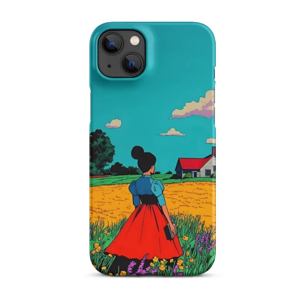Whispers of a Sunlit Meadow | Phone Case |  14 Plus | Snap Case | Matte