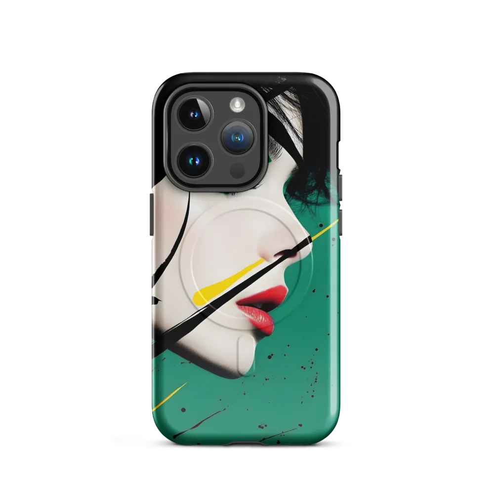 Whispers of Elegance and Boldness | Phone Case |  14 Pro | MagSafe® Tough Case | Glossy