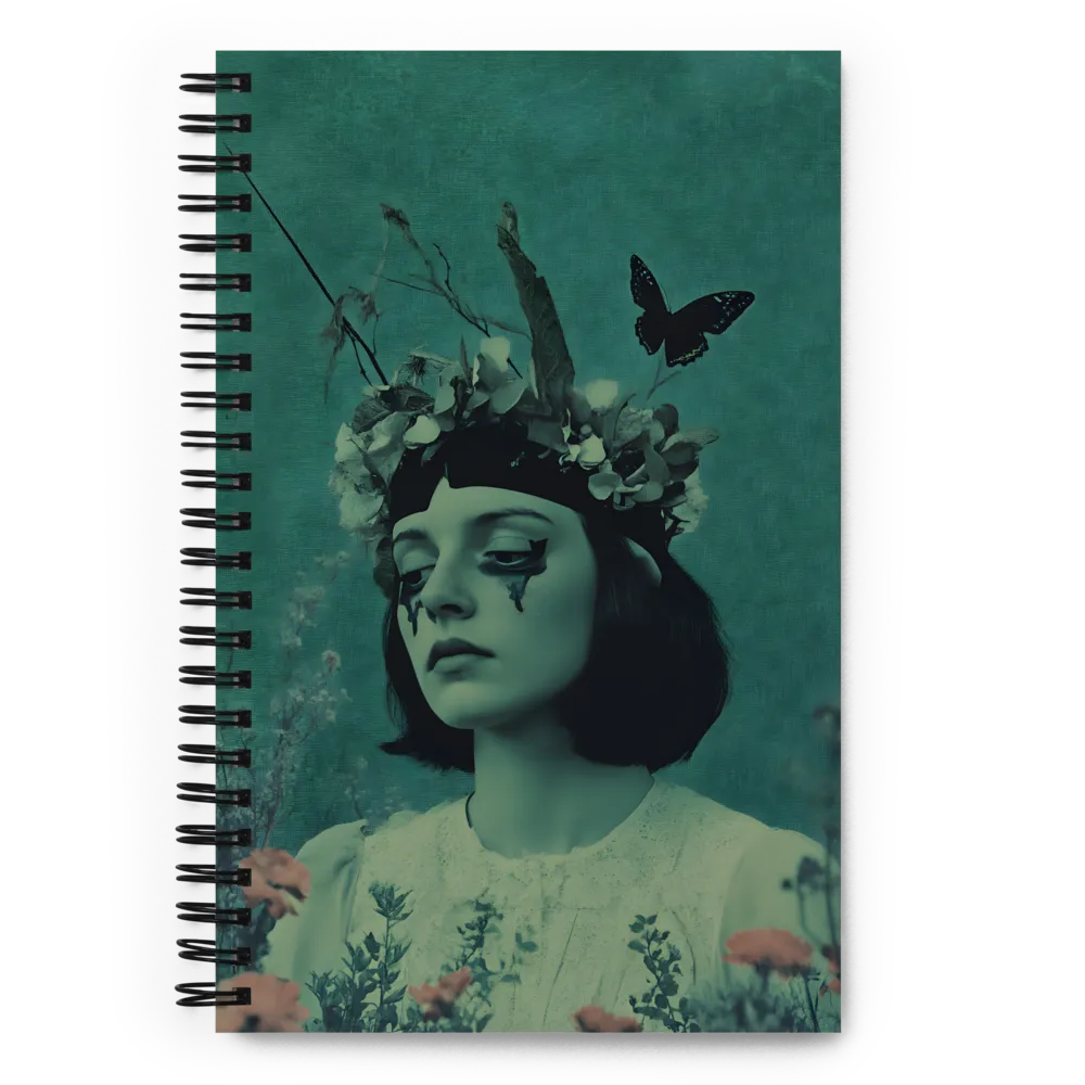 Whispers of Melancholy | Spiral Notebook