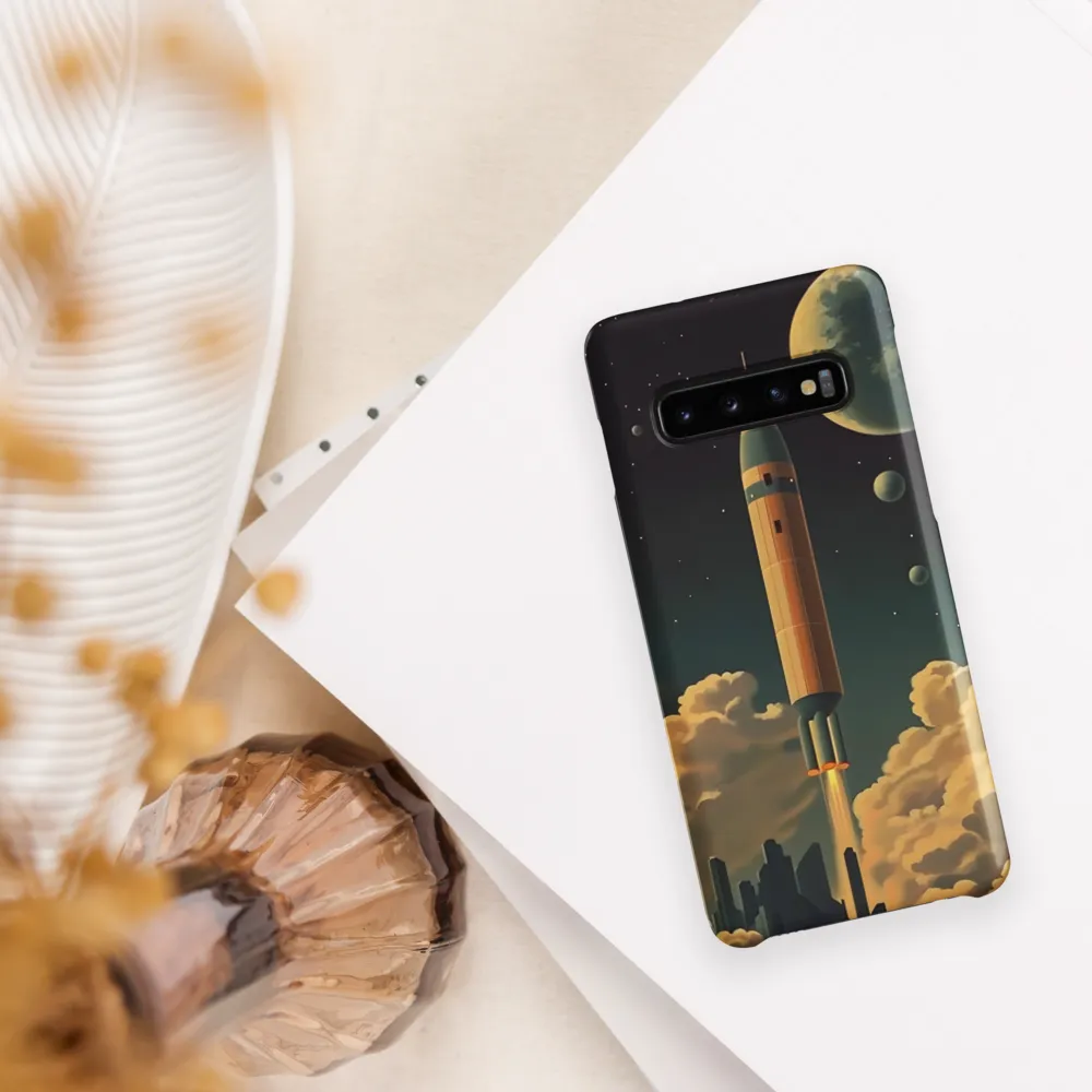Journey Through the Cosmic Frontier | Phone Case |  S10 | Snap Case | Matte