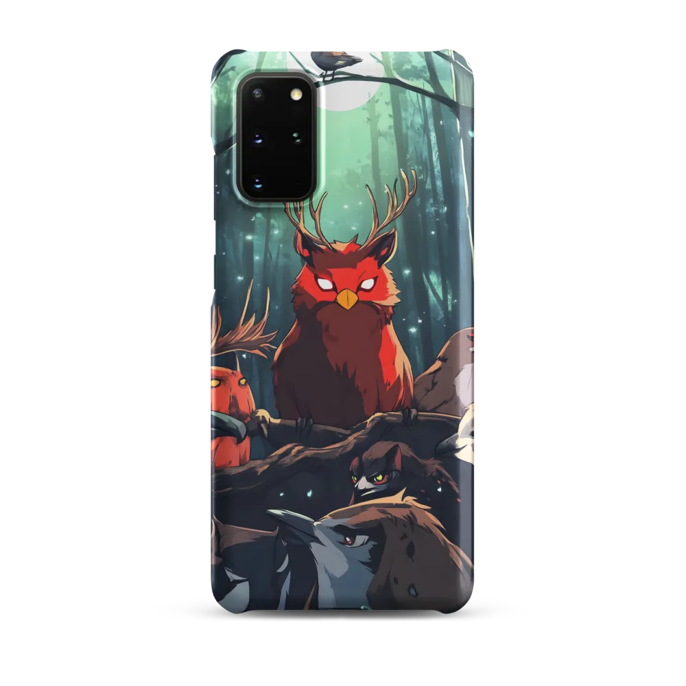 Gathering in the Moonlit Forest