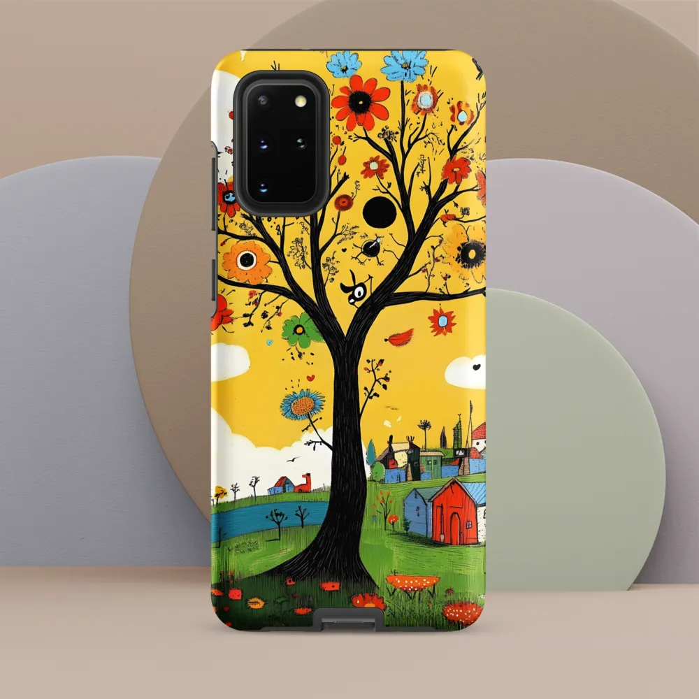 Whimsical Blooms of Life | Phone Case |  S20 Plus | Tough Case | Matte