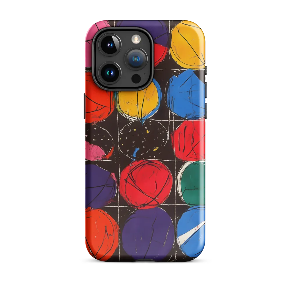 Colorful Circles in Abstract Harmony