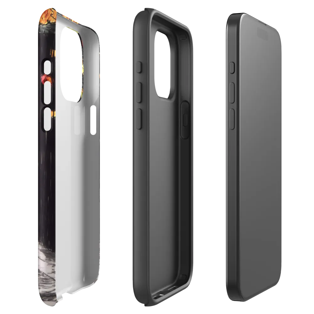 Eclipsed Cityscape | Phone Case |  15 Pro Max | Tough Case | Matte