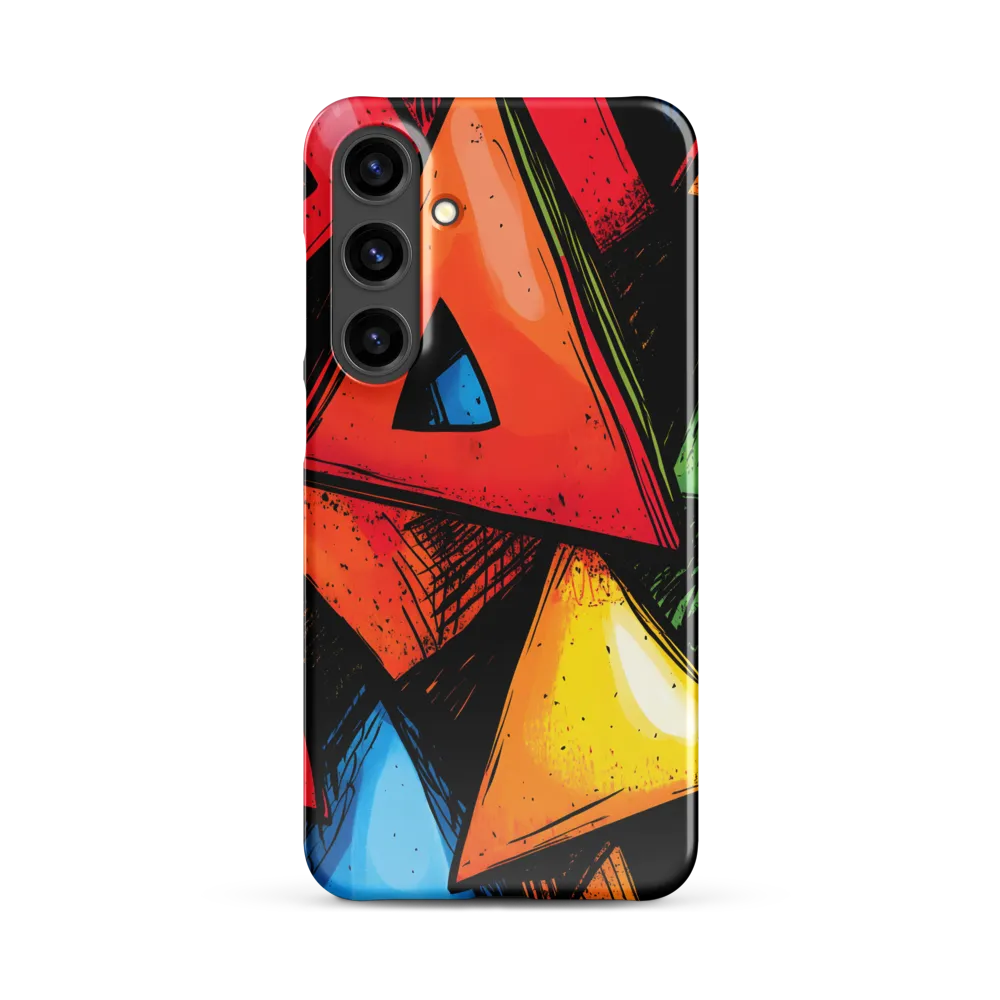 Vibrant Triangles in Abstract Harmony