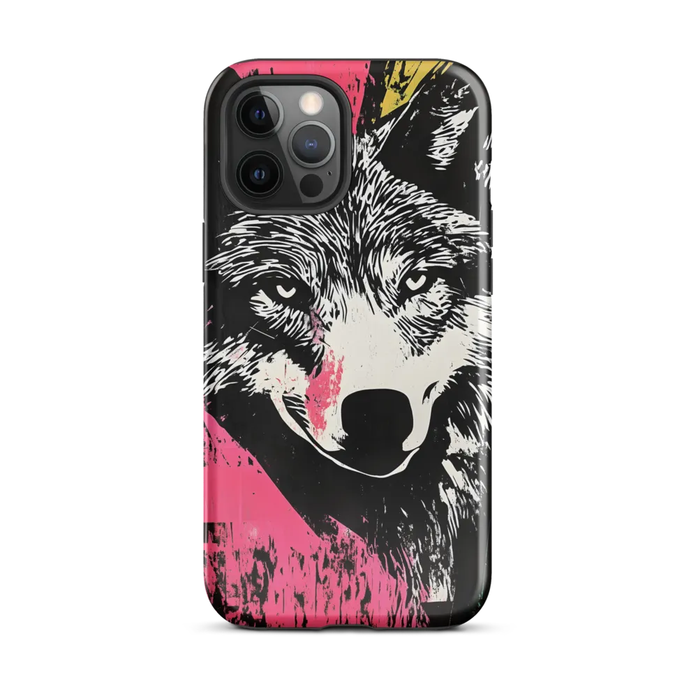 Intense Gaze of the Wolf