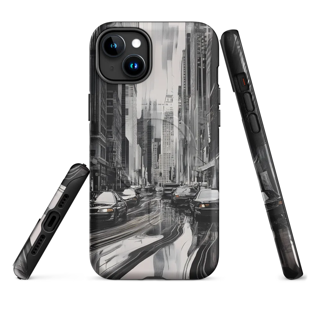 Reflections of Urban Life | Phone Case |  15 Plus | MagSafe® Tough Case | Matte