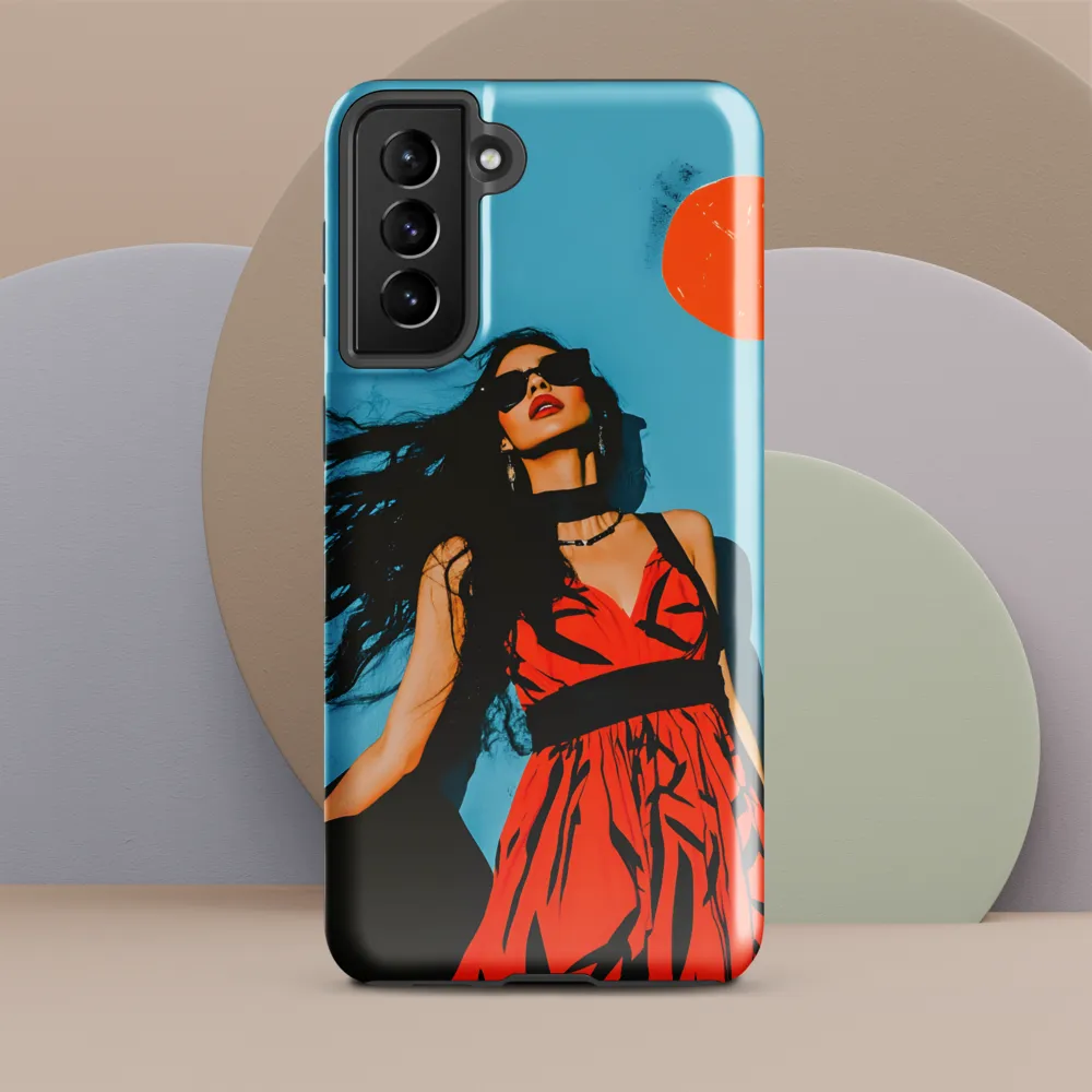 Sunset in Fashion: A Modern Portrait