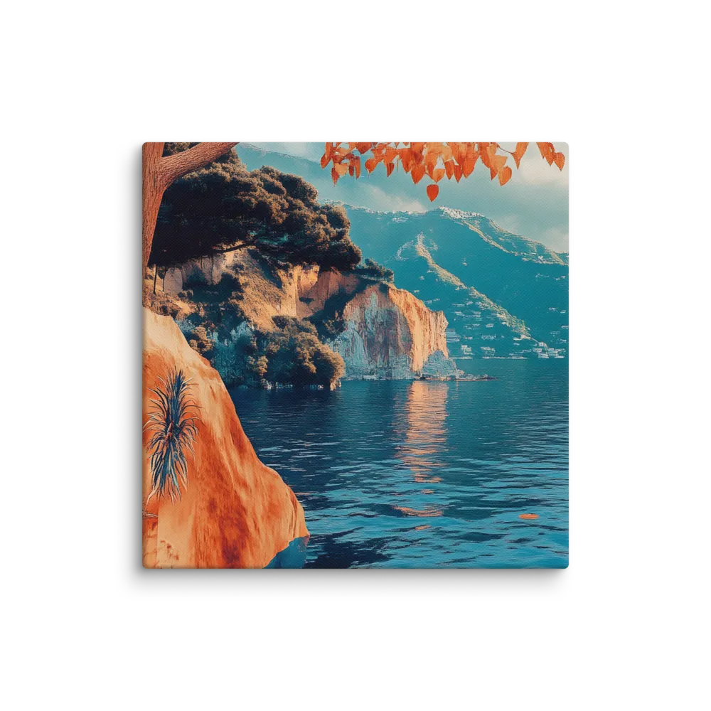 Elysian Waterscape | Canvas | 14″×14″