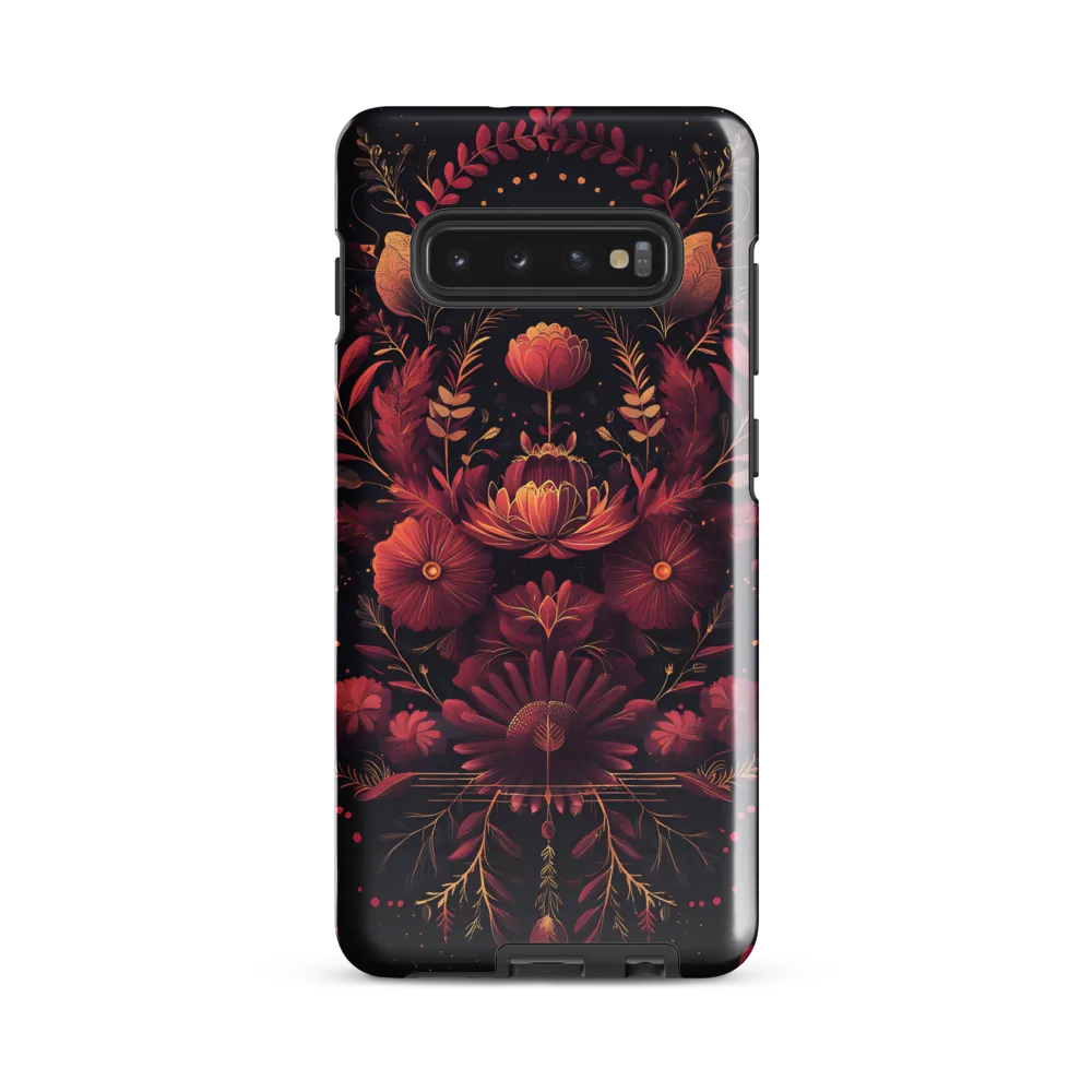 Elegance in Bloom | Phone Case |  S10 Plus | Tough Case | Glossy