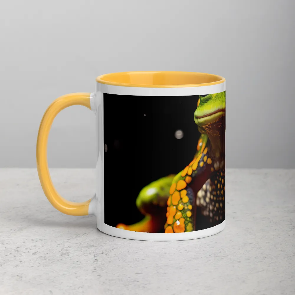 Emerald Elegance: The Frog in Focus