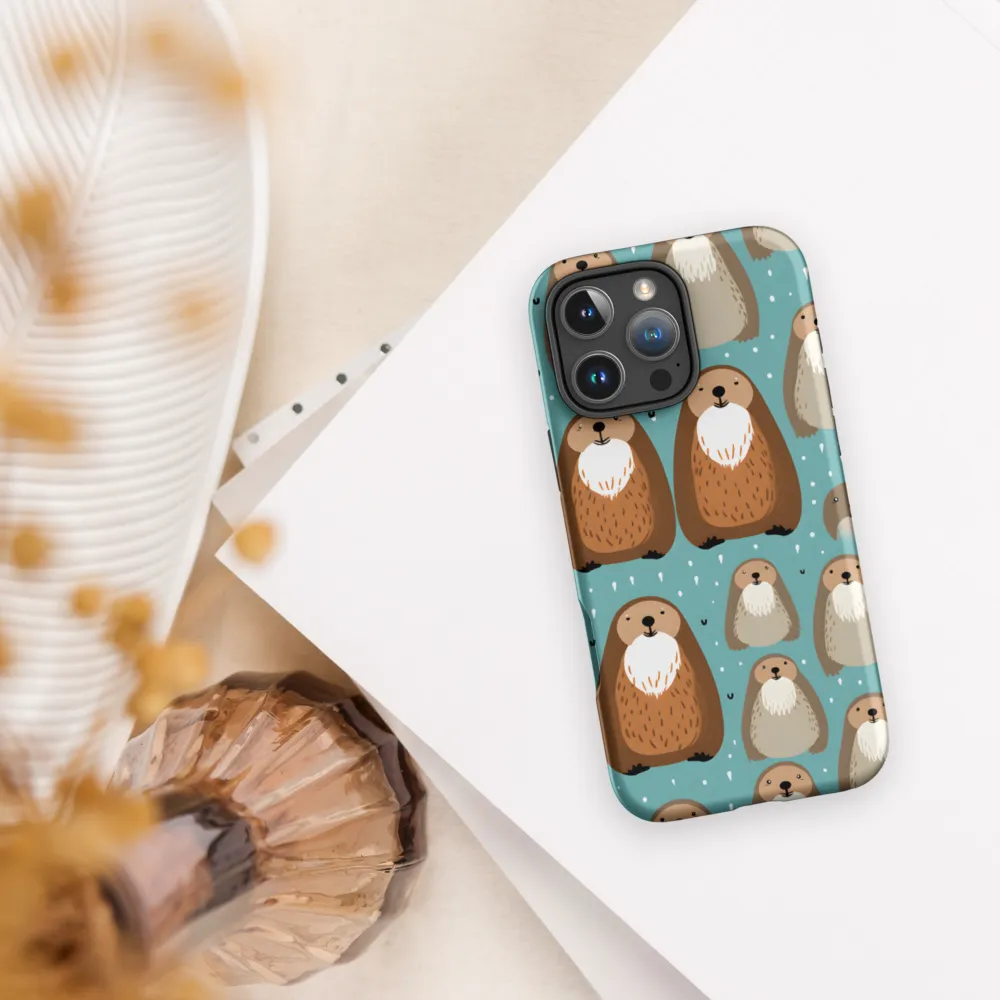 Whimsical Otter Pattern
