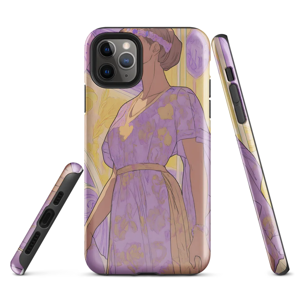 Elegance in Floral Harmony | Phone Case |  11 Pro Max | Tough Case | Glossy