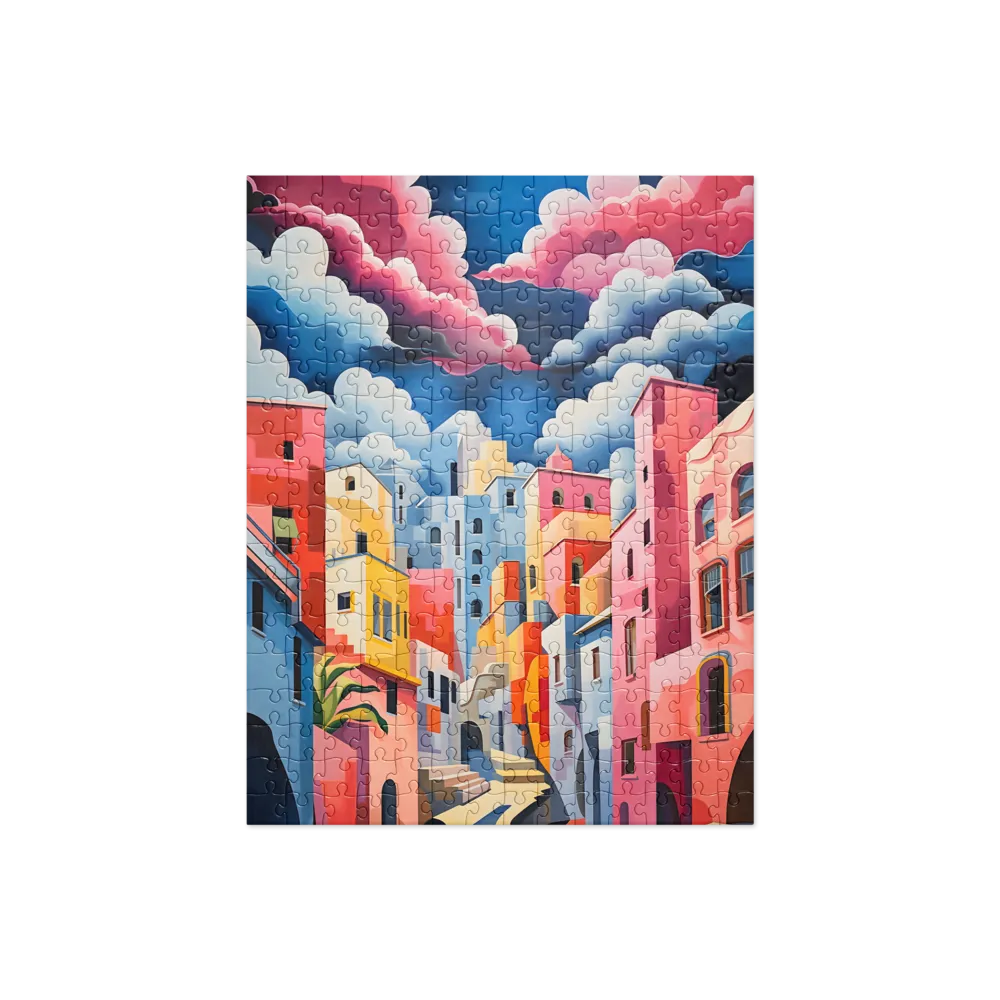 Whimsical Cityscape | Jigsaw Puzzle | 252/520 pieces