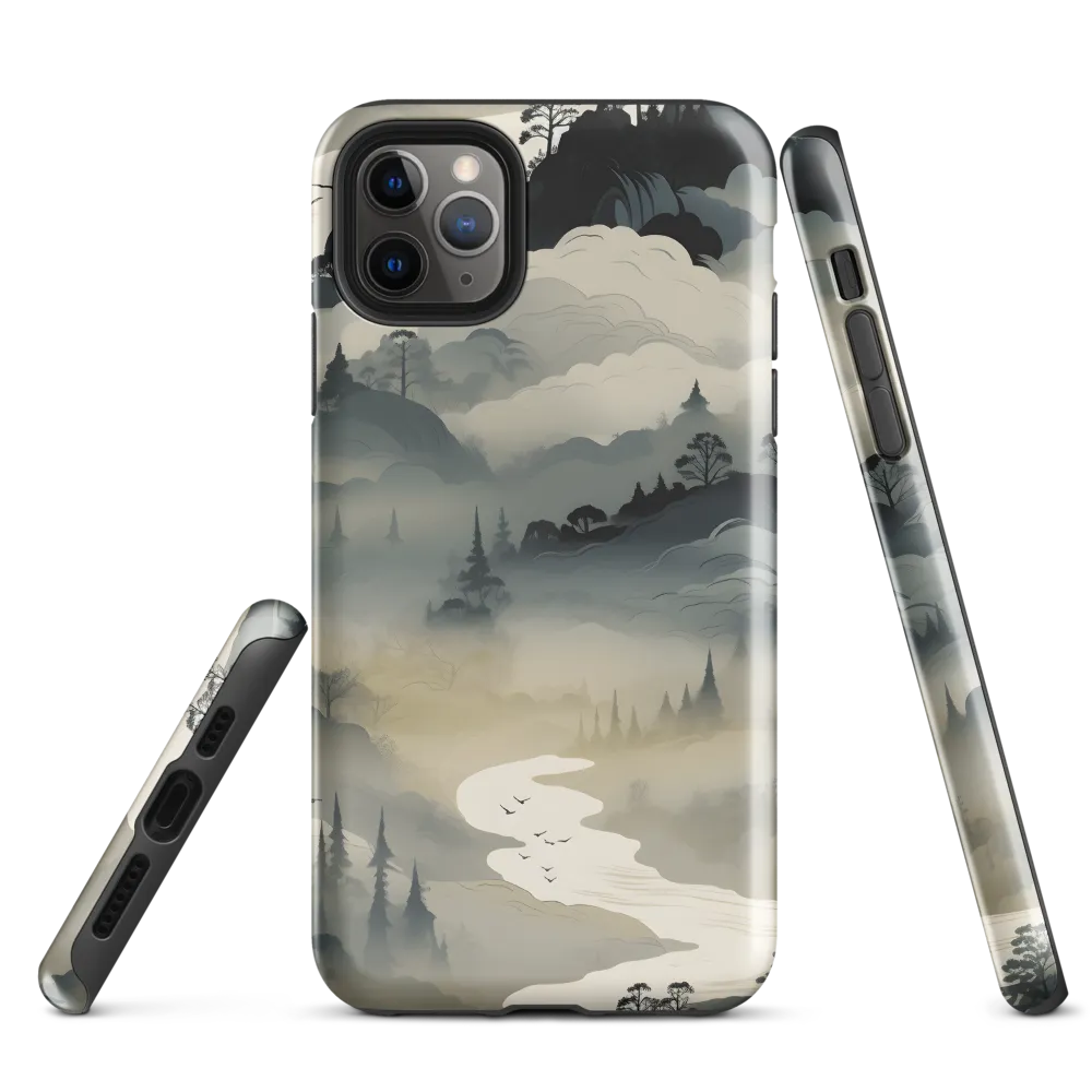 Whispers of the Misty Landscape | Phone Case |  11 Pro Max | Tough Case | Glossy