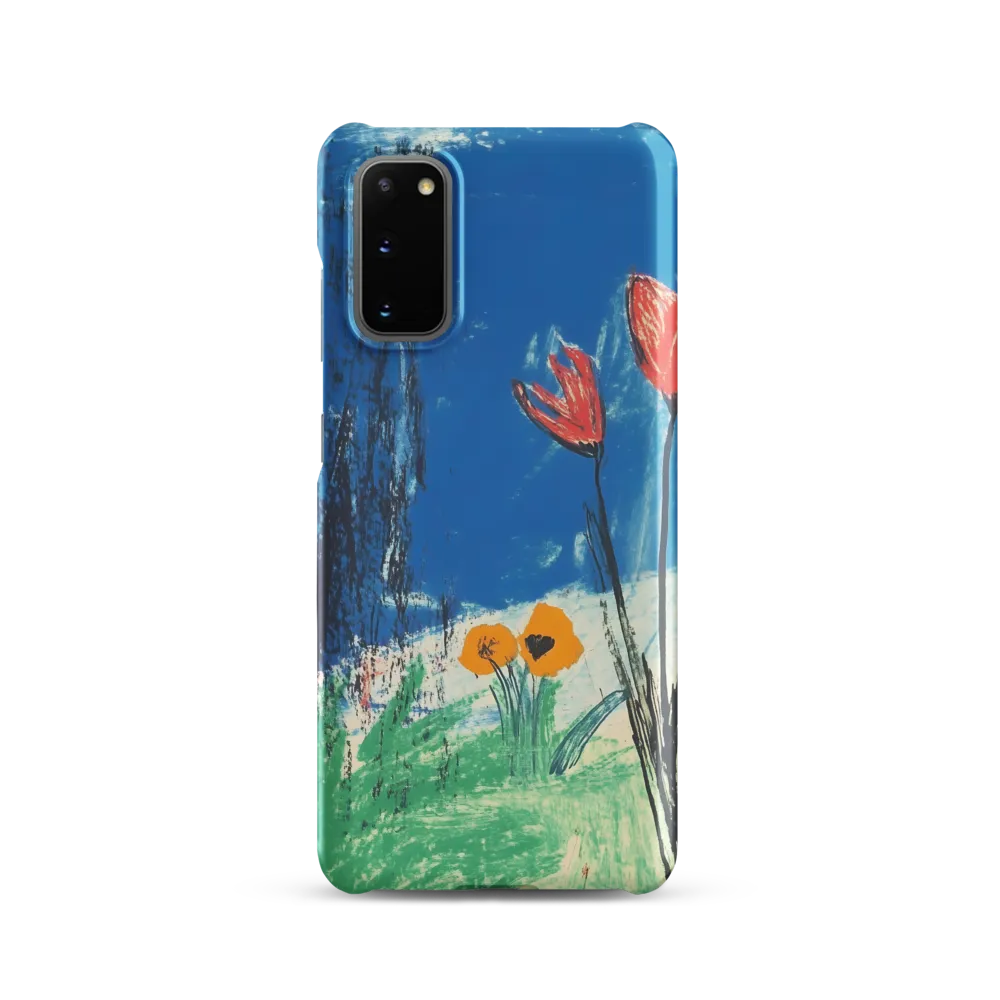 Joyful Blossoms in Blue