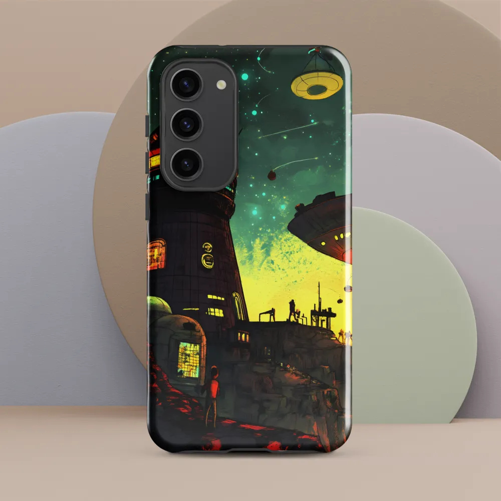 Futuristic Horizons: A Glimpse into Tomorrow | Phone Case |  S23 Plus | Tough Case | Glossy