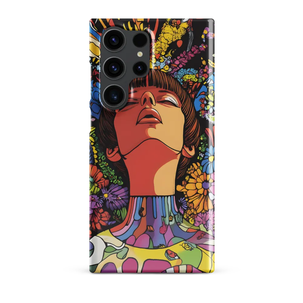 Vibrant Ecstasy: A Psychedelic Portrait