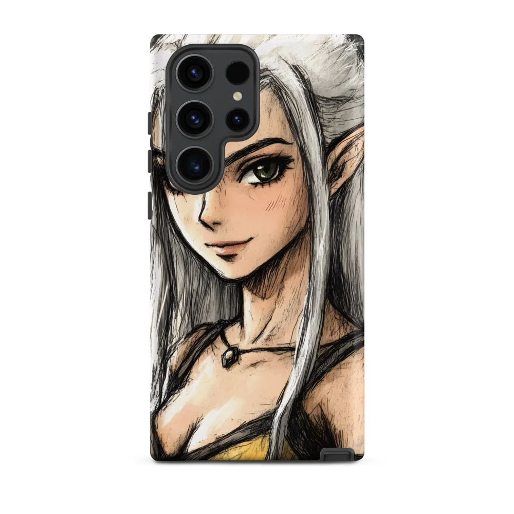 Ethereal Elegance: The Elf's Portrait
