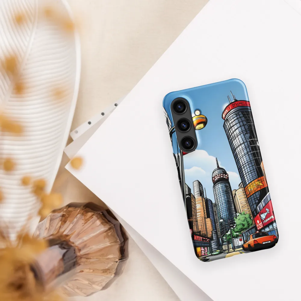Urban Pulse: A Comic Cityscape
