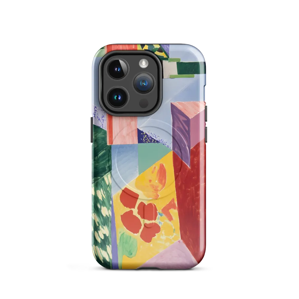 Interplay of Geometry and Color | Phone Case |  14 Pro | MagSafe® Tough Case | Glossy