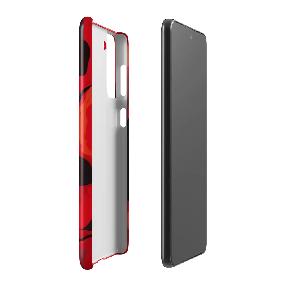 Inferno's Embrace | Phone Case |  S21 Plus | Snap Case | Glossy