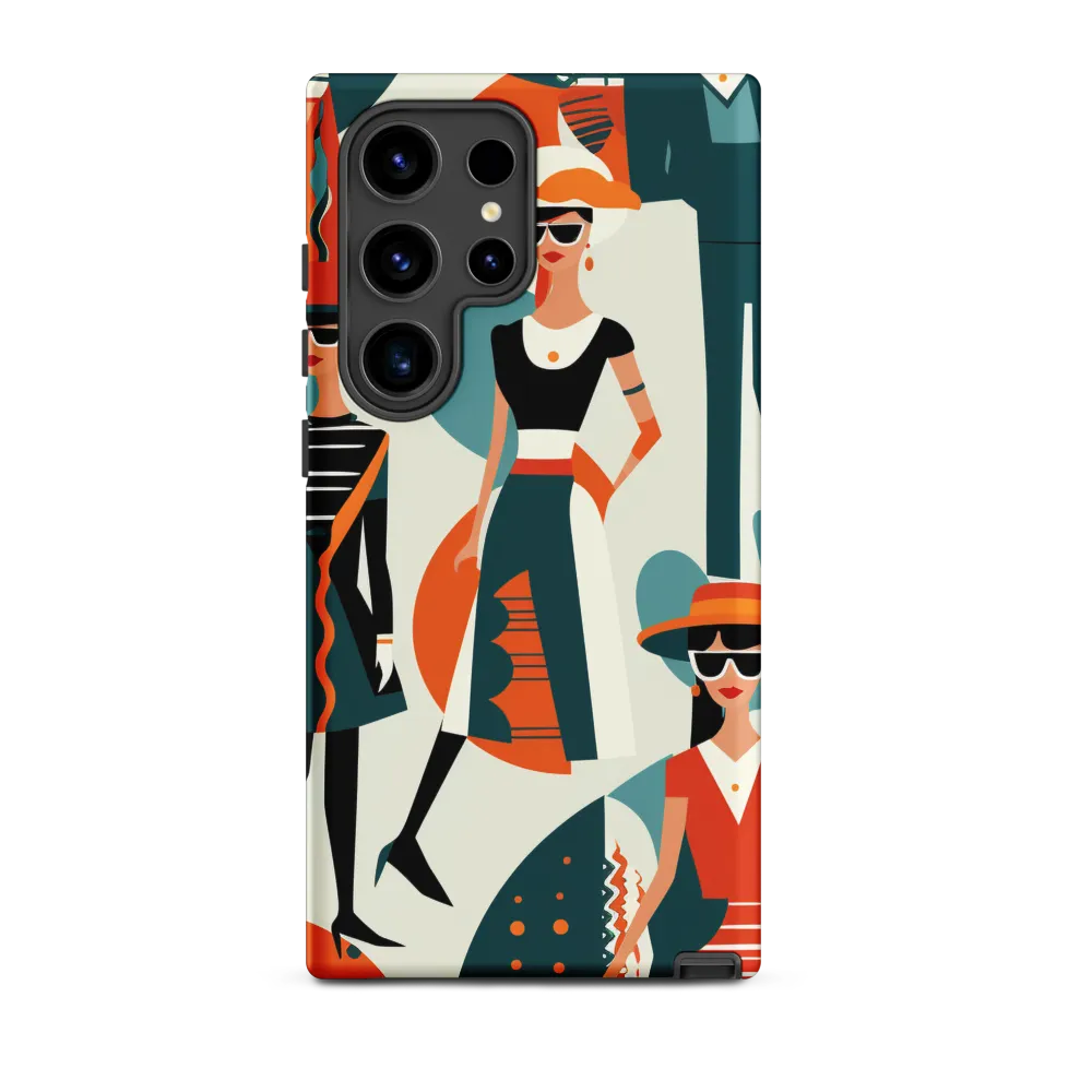 Chic Figures in Pop Art