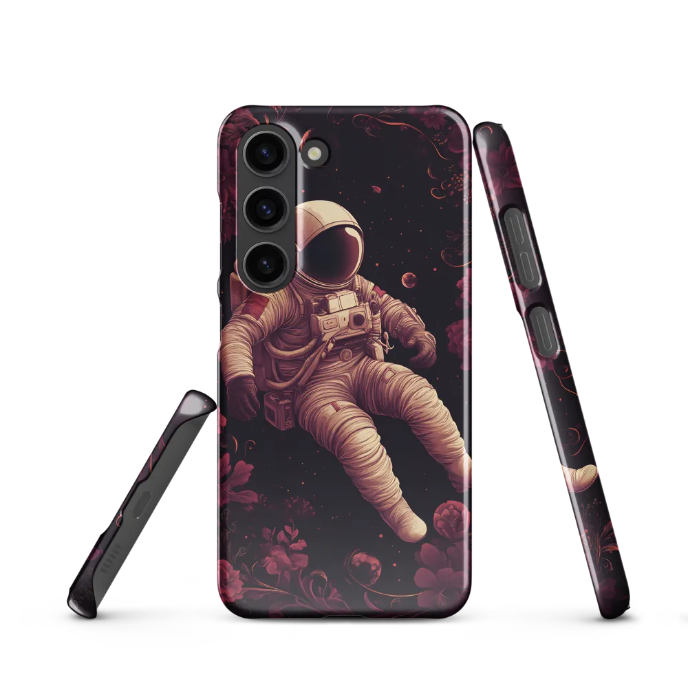 Cosmic Bloom: An Astronaut's Journey