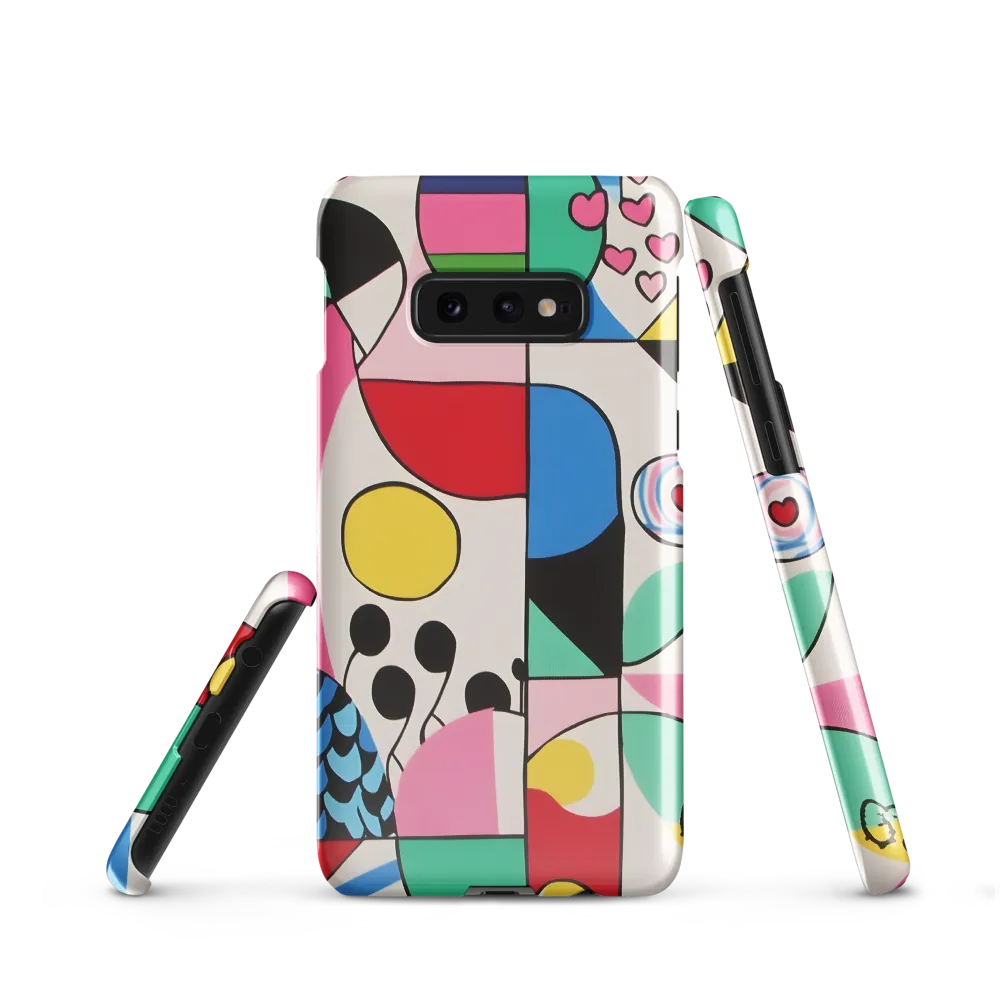 Dynamic Interplay of Shapes | Phone Case |  S10e | Snap Case | Glossy