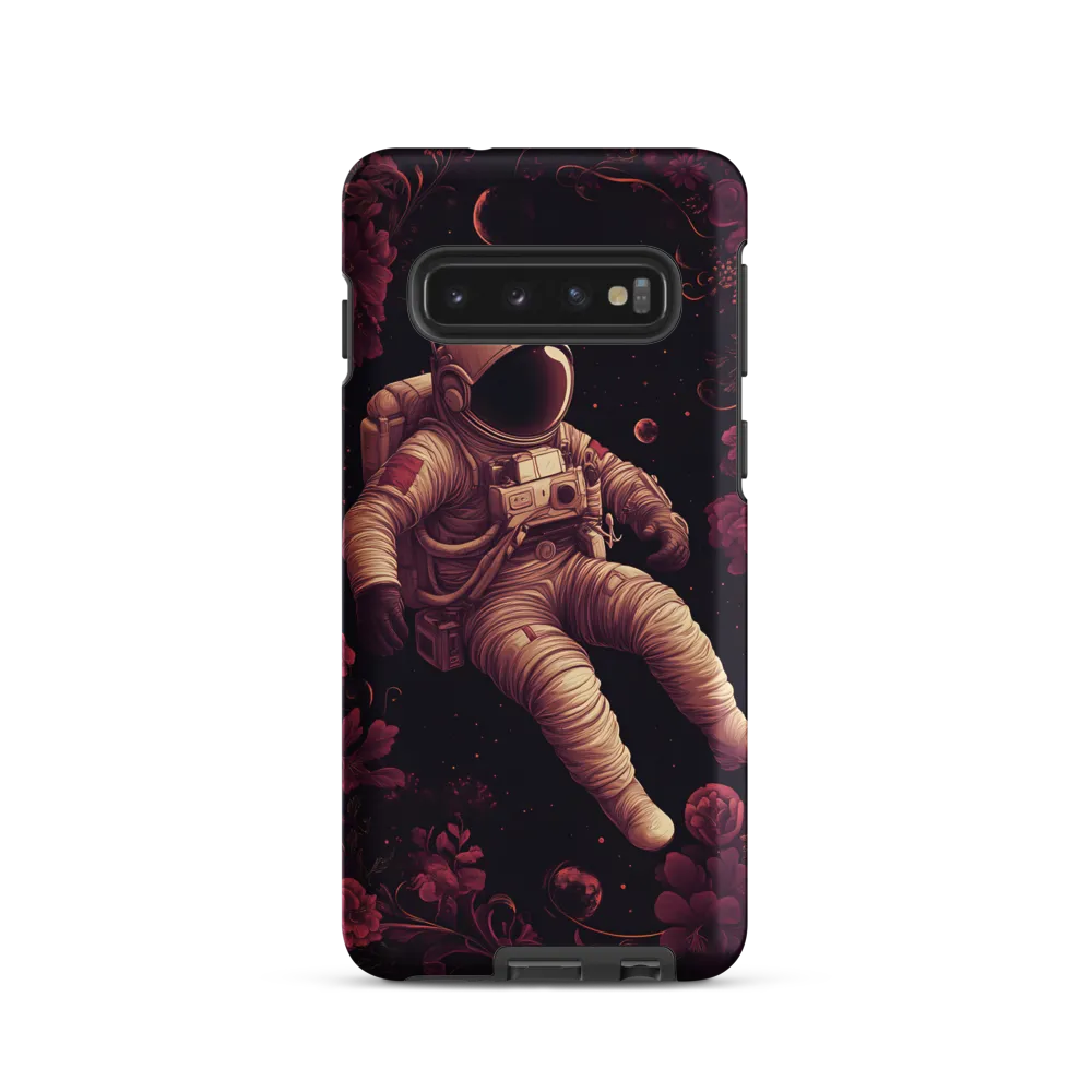 Cosmic Bloom: An Astronaut's Journey