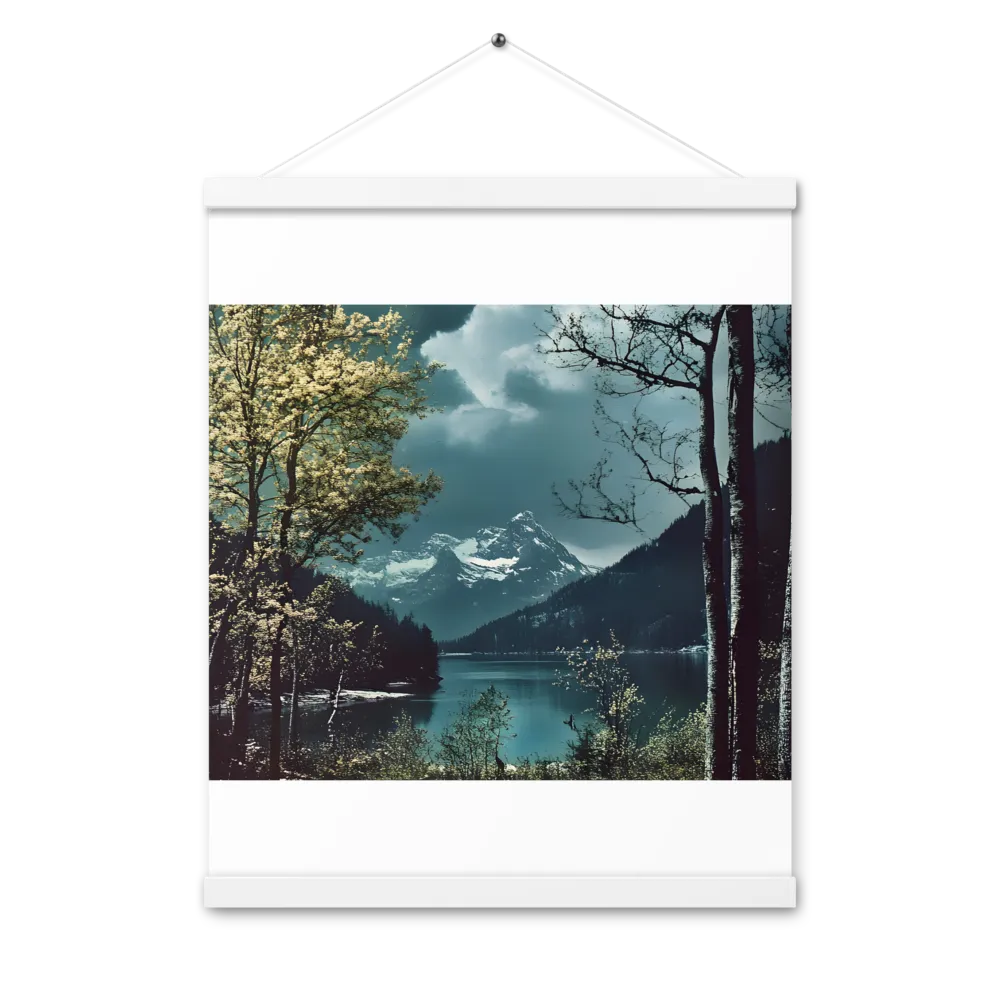 Whispers of Tranquility | Poster With White Wood Hanger | 16″×20″