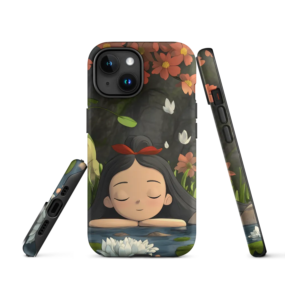 Tranquility by the Waterside | Phone Case |  15 | Tough Case | Matte