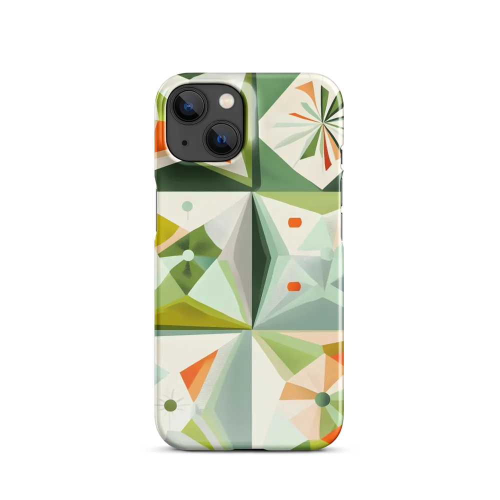 Harmonic Geometric Symphony | Phone Case |  14 | Snap Case | Glossy