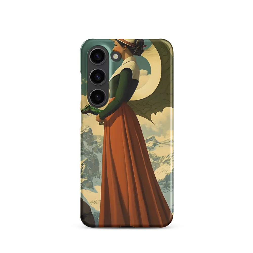 Mystic Harmony: The Dragon Keeper | Phone Case |  S23 | Snap Case | Matte