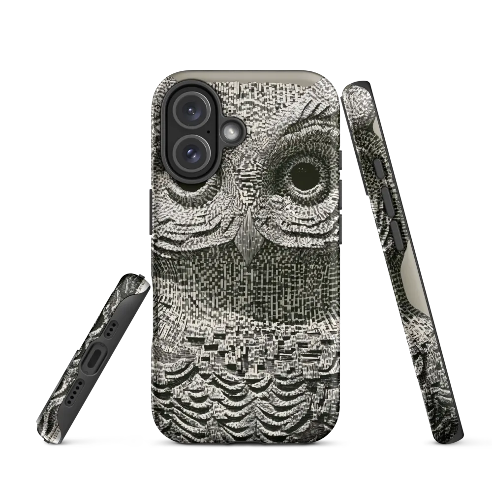 Intricate Owl of Textures